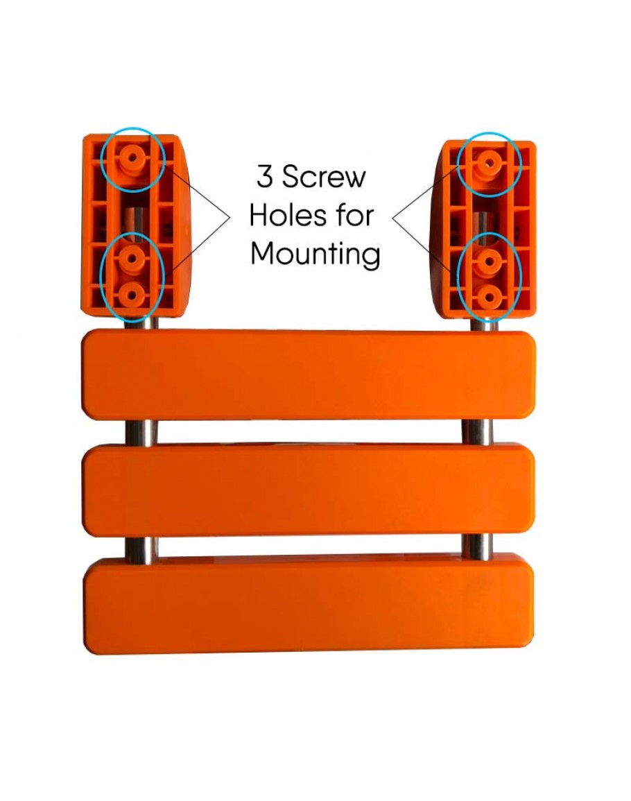 RC13 Aluminium Flip up Shower Seat